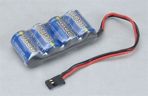 O-4NM1600INTSF 4.8v 1600mAh Rx Pk Flat Ni-MH